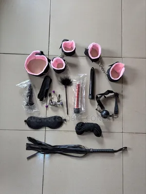 BDSM Bondage Kit - 13 Pieces - Multicolor
