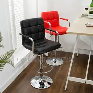 Bar Stools Red And Black Available