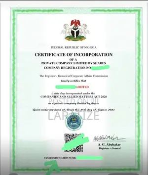 Business and Company Registration
