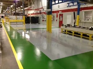 Mix Green Industrial Epoxy Flooring