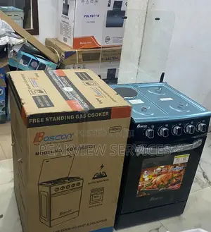 Boscon Gas Cooker - Affordable and Reliable 3+1 BOS-GSS500!