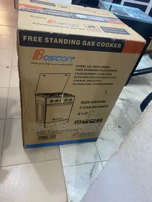 Modern Gas Cooker 3+1 for Your Kitchen - Boscon BOS-GSS500