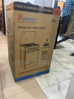 Affordable Luxury - Boscon 3+1 Gas Cooker for Every Home 60L