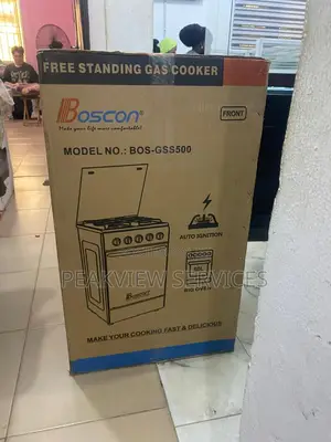 Boscon 3+1 BOS-GSS500 Gas Cooker - Perfect for Every Home !