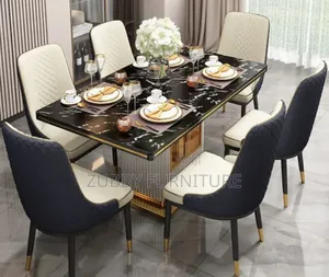 High Quality Dining Table With Six Chairs