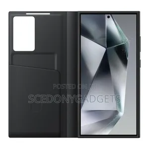 SAMSUNG Galaxy S24 Ultra S-View Wallet Phone Case,Protective