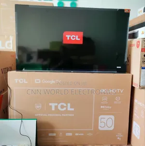 New TCL 50"Inch Android Smart Flameless Netflix Youtube App