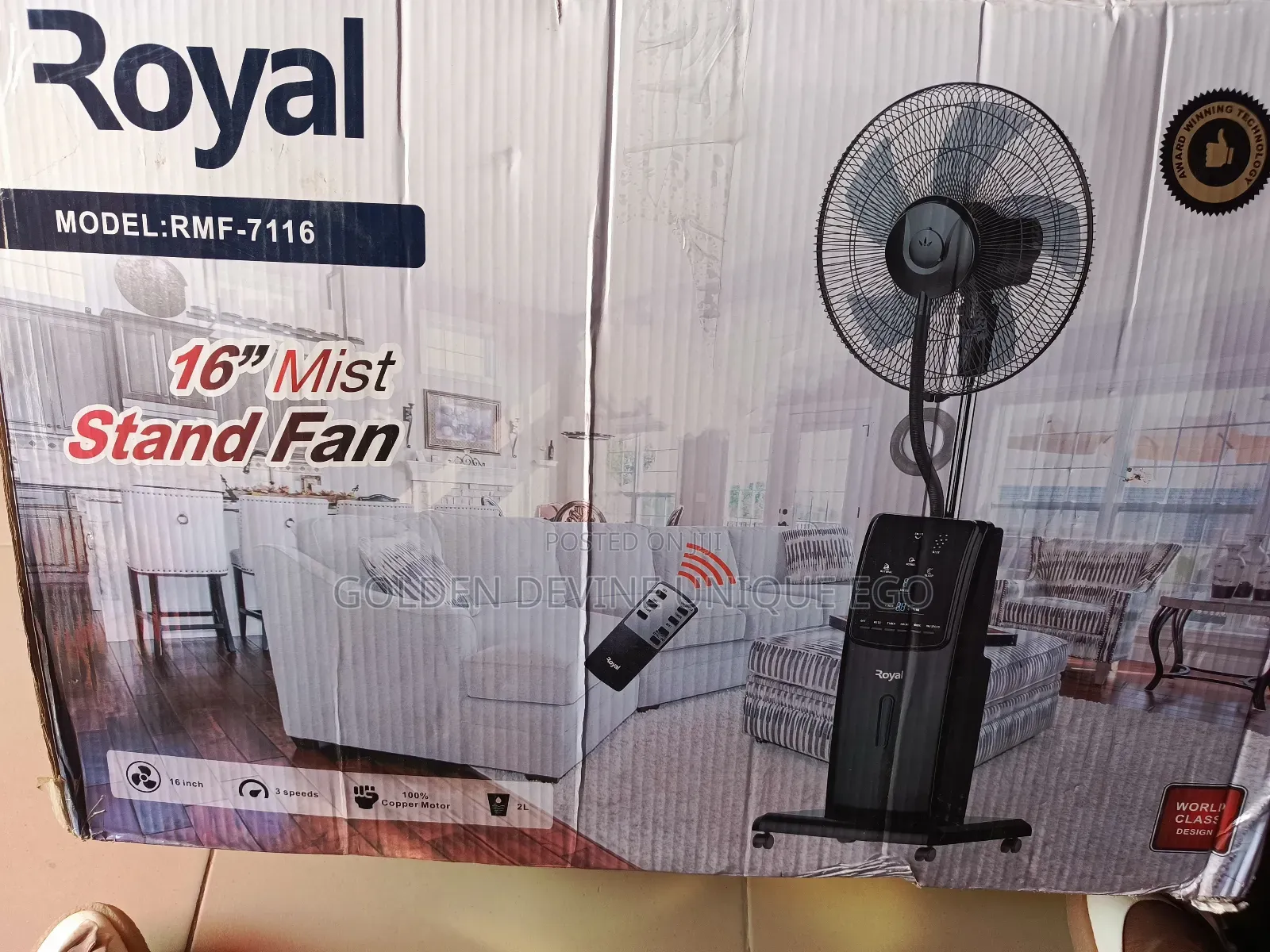 Royal Mist Fan