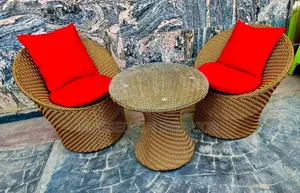 Classic Rattan Chairs Set