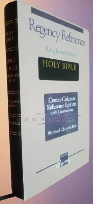 Holy Bible Regency KJV Center-Column Reference Edition