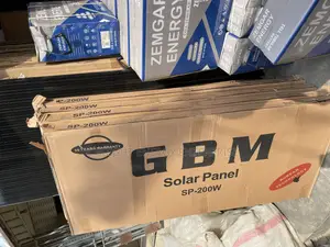 200watts 24v G B M Solar Panels Available