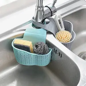 Kitchen Sink Soap and Sponge Holder