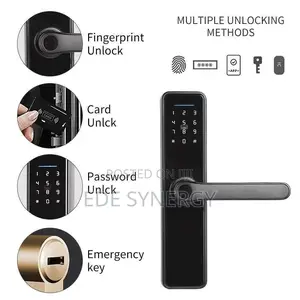 Digital Biometric Smartlock Mobile App For Remote Unlocking