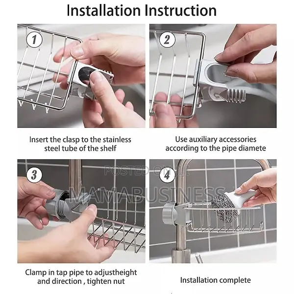 Kitchen Faucet Rack