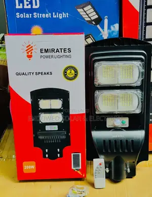 200W All in One Solar Street Lights Are Available in Stock