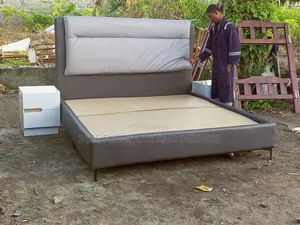 Gray Color Bedframe