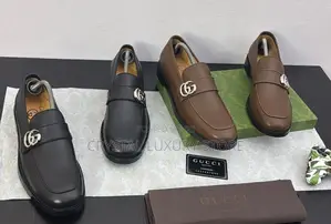 Gucci Quality Luxury Men Genuine Leather Smart Loafers