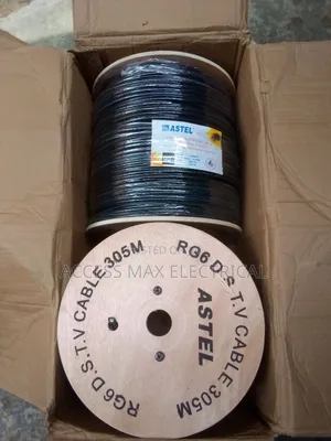 Rg6 . Tv Cable Pure Copper by 305m Length