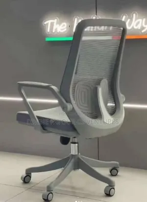 Swivel Chair With Lumbar Support.