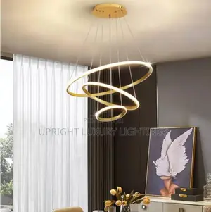 Dropping Led Chandelier (Gold)