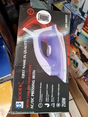 Sonik 250W Inverter Dry Pressing Iron