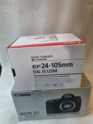 Canon Eos Mark Iv Camera With 24-105mm Lens