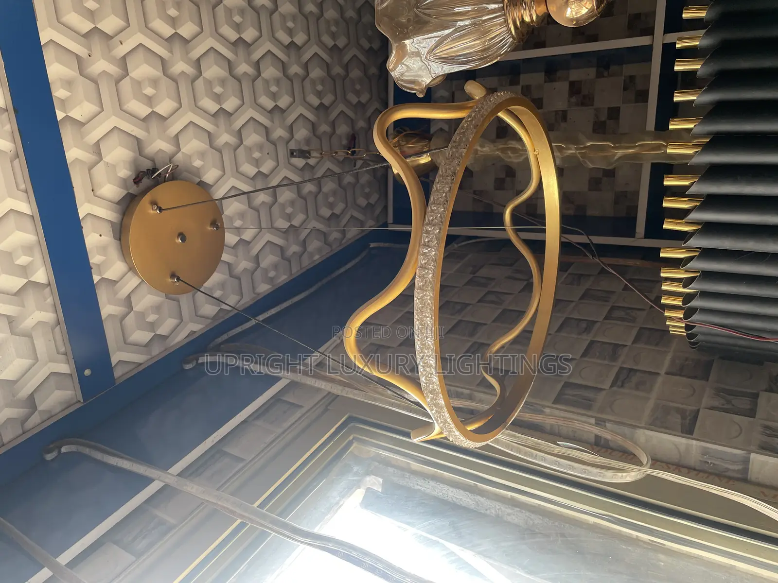 Led Crown Chandelier