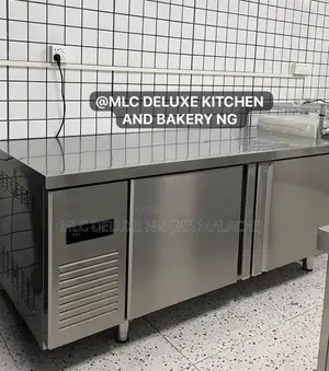 2 Doors 5ft Stainless Under Counter Refrigerator/Counter Top