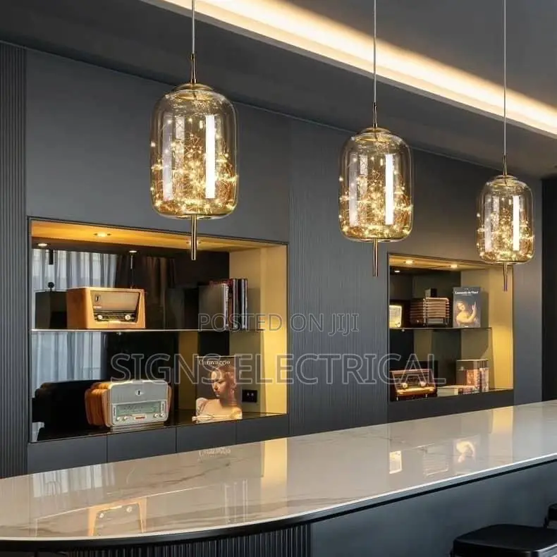 Modern Luxury Full Sky Star LED Pendant Lamp