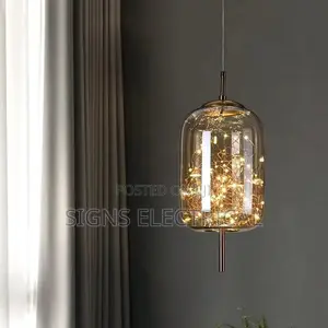 Nordic Smoky Grey Glass Chandelier