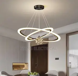 Modern LED Chandeliers Indoor Remote Dimming Lighting Lamp