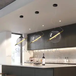 Nordic Glass Pendant Lights Clear Glass Chandelier
