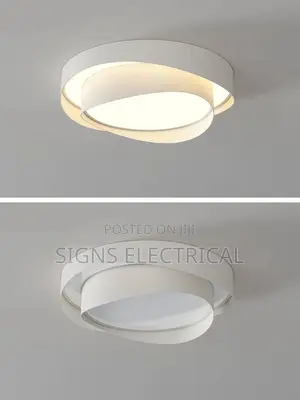 Modern Pure White Led Ceiling Light Nordic