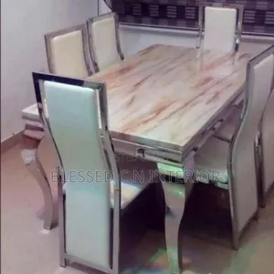 High Quality Marble Dining Table Set