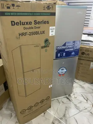 Chill Master Haier Thermocool Double Door Fridge HRF 250blux