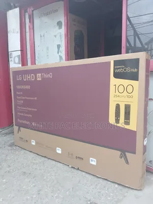 Original Lg 100"Inch Ai Webos Smart Tv Voice Magic Temote >2 Yrs