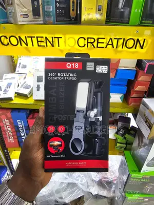 Q18 360 Rotating Desktop Tripod and Gimbal