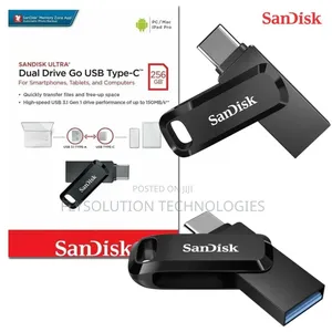 Sandisk Ultra Dual Go Usb-C Type-C 3.1 256gb Flash Drive