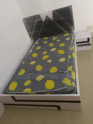 6ft X 4.5ft Bedframe (White Color)