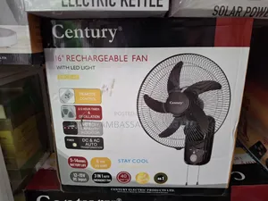 18" Century Rechargeable Wall Fan