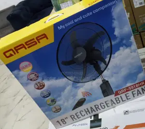 Super Relaxing Qasa Rechargeable Standing Fan 18inches
