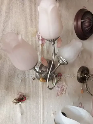 Wall Brackets Light 3 Bulbs Italian Quality