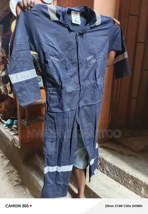 Blue Fire Coverall