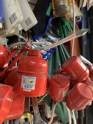 Metal Oil Greasing Can