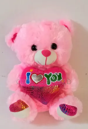 25cm Teddy Bear With Heart