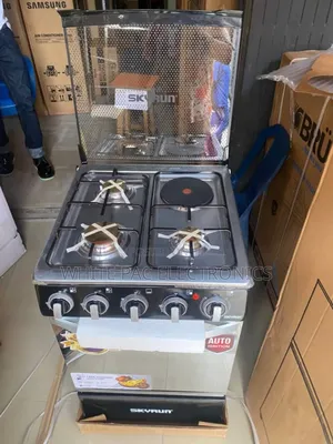 Skyrun Cooker 3 Gas 1 Electric With Oven Automatic >2YRS
