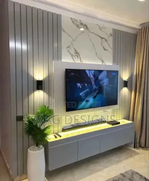 Fluted Panel TV CONSOLE (Tz 4045)