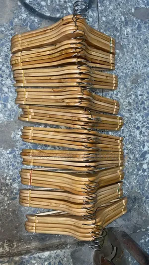 Sets Of Wooden Clothing Hangers