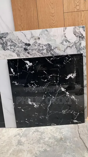Porcelain Black Tiles (60×60)