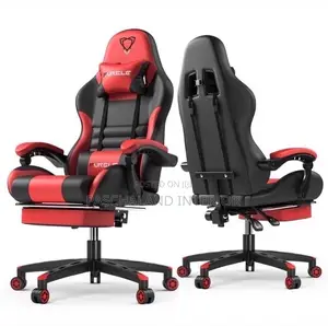 Furgle Gaming Chair With Footrest,Headrest,Armrest Etc